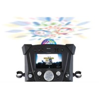 Singing Machine Carnaval Portable Hi-Def Karaoke System with Built-in Color Monitor and Microphone-Remote Control   555493156